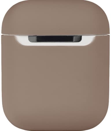 Holdit AirPods Silicone deksel (mokkabrun)