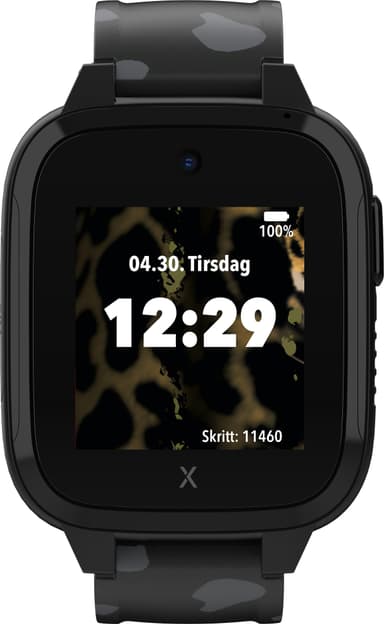 Xplora XGO3 XConnect Gen2 smartklokke for barn med SIM-kort (sort)
