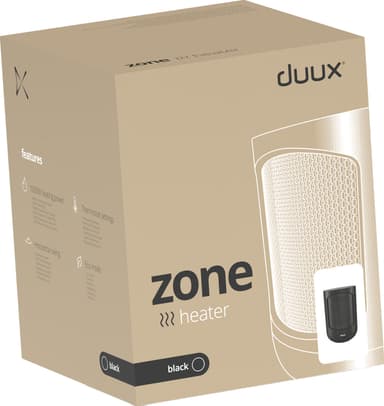 Duux Zone Ceramic vifteovn 35986 (sort)