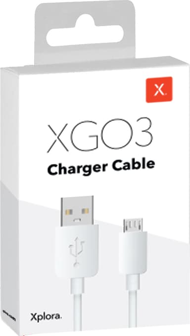 Xplora XGO3 Gen1 USB-ladekabel (76 cm)