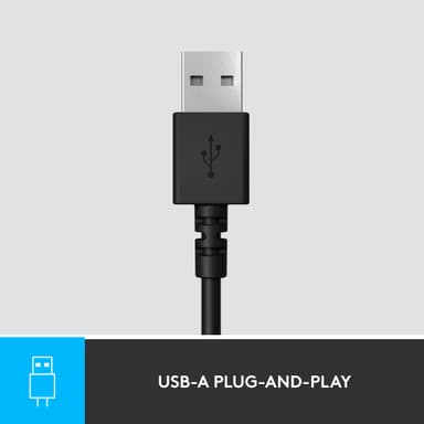 Logitech USB-headset H390 PC
