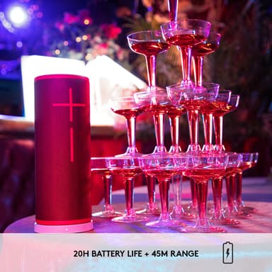 Ultimate Ears Megaboom 3 trådløs høyttaler (rød)
