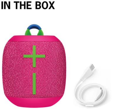 Ultimate Ears WONDERBOOM 3 bærbar trådløs høyttaler (hyper pink)