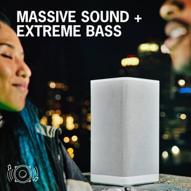 Ultimate Ears Hyperboom bærbar Bluetooth høyttaler (hvit)