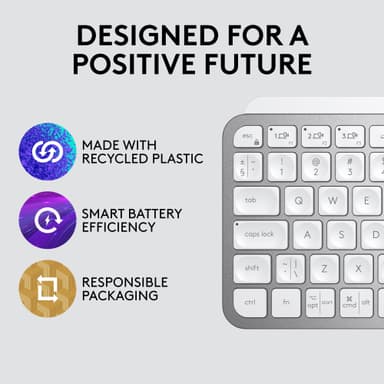 Logitech MX Keys Mini trådløst tastatur (grå)