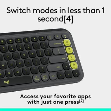 Logitech Pop Icon tastatur (graphite)