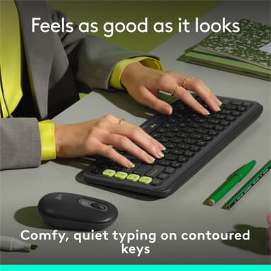 Logitech Pop Icon tastatur (graphite)