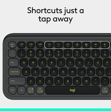 Logitech Pop Icon tastatur (graphite)