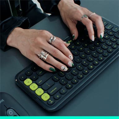 Logitech Pop Icon tastatur (graphite)