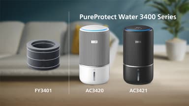 Philips 3400 Series PureProtect Water luftfukterfilter FY3401/00