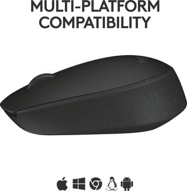 Logitech M171 trådløs mus (sort)