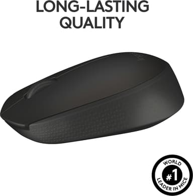 Logitech M171 trådløs mus (sort)