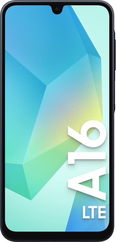 Samsung Galaxy A16 LTE smarttelefon 8/256GB (sort)