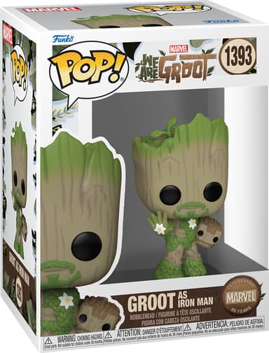 Funko Pop! Vinyl Groot actionfigur (as Iron Man)