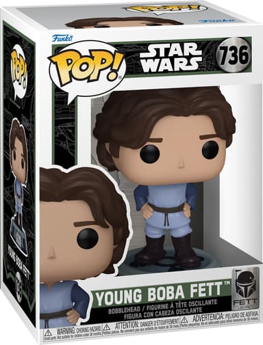 Funko Pop! Vinyl Star Warsfigur (Young Boba Fett)