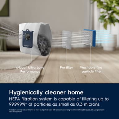 Electrolux 800 støvsuger EB81A3UG (urban grå)