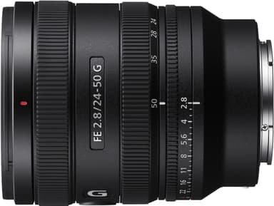 Sony 24-50 mm f/2,8 G objektiv