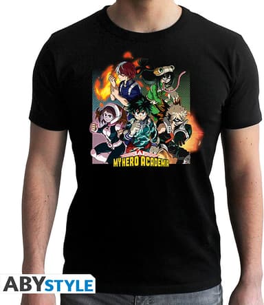 ABYStyle My Hero Academia Group T-skjorte (M)