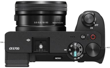 Sony Alpha 6700 speilløst kamera 16-50 mm objektivsett