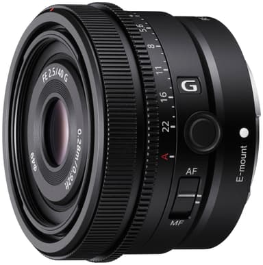 Sony FE 40mm f/2.5 G objektiv