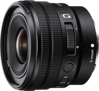 Sony E PZ 10–20 mm f/4 G objektiv