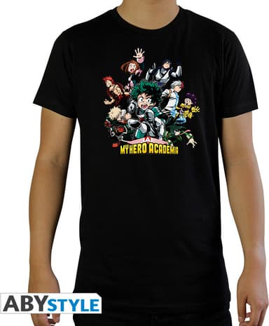 ABYStyle My Hero Academia Heroes T-skjorte (XL)