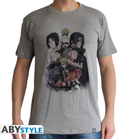 ABYStyle NARUTO SHIPPUDEN Group T-skjorte (L)