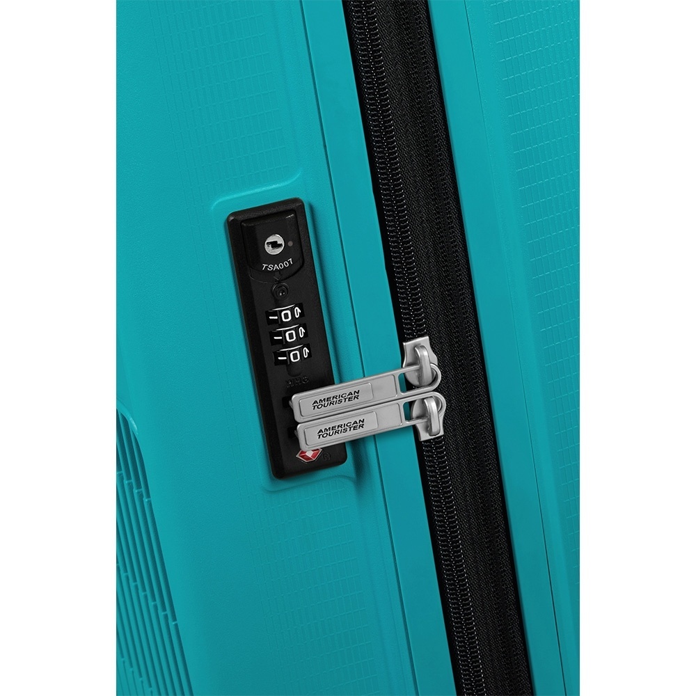 American Tourister Kabinkoffert AeroStep Spinner 55/20 Turquoise Tonic