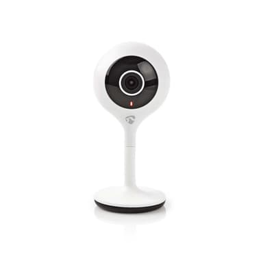 Nedis SmartLife Innendørs kamera | Wi-Fi | Full HD 1080p | Cloud Storage (valgfritt) / microSD (ikke inkludert) | Med bevegelses sensor | Nattsyn | Hvit