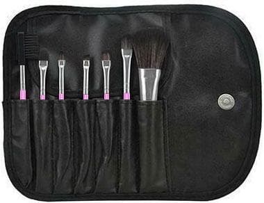 Profesjonelle skånsomme sminkekoster, 7-pack, rosa