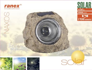 Ranex Solar Hage Lys 3 LED