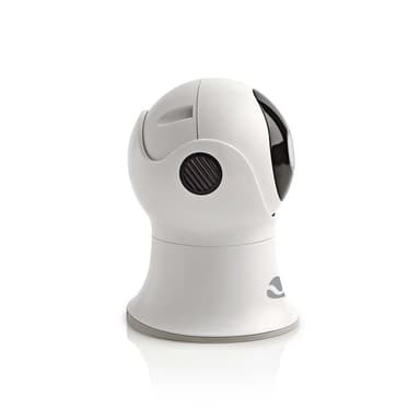 Nedis SmartLife Utendørs kamera | Wi-Fi | Full HD 1080p | Panorering og vipping | IP65 | Cloud Storage (valgfritt) / Internt 16GB | 12 V DC | Med bevegelses sensor | Nattsyn | Hvit