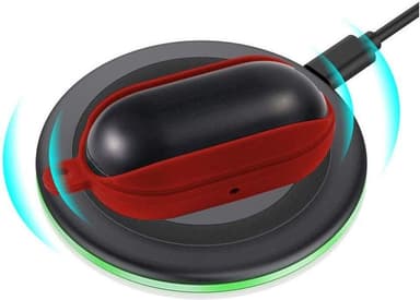 Beskyttelsesveske for Samsung Galaxy Buds (2019), Rød