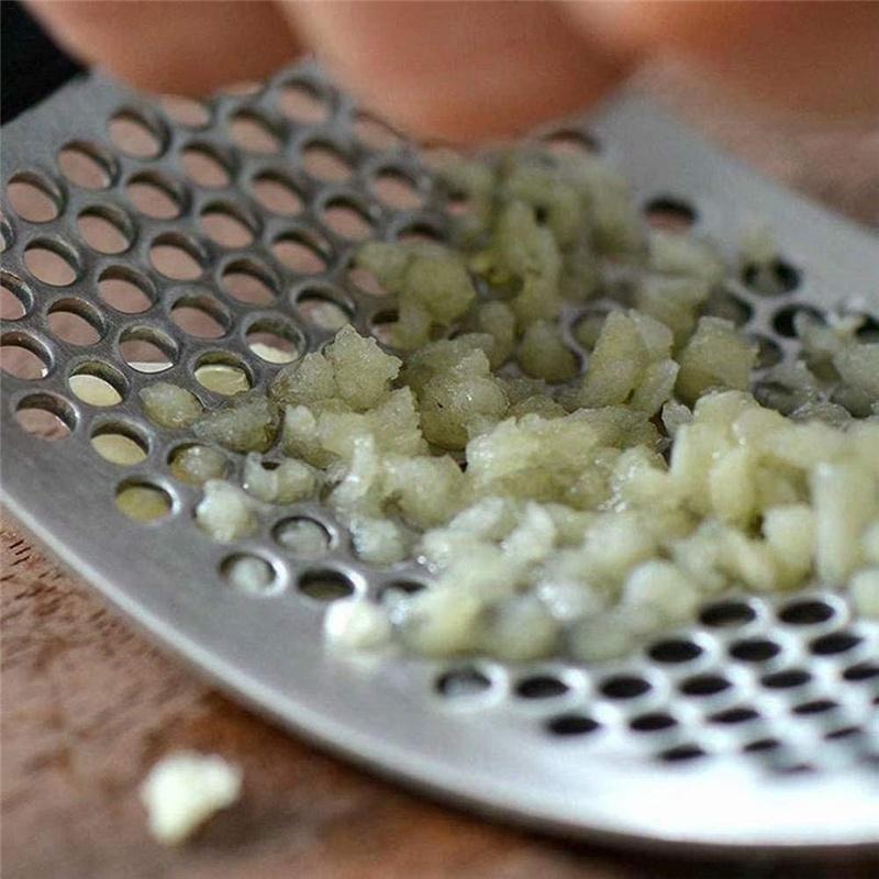 Hvitløkspresse med håndtak