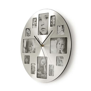 Nedis Veggur | Diameter: 400 mm | Metall | Sølv