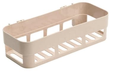 Enkelt sammensatt bad/dusjhylle, beige