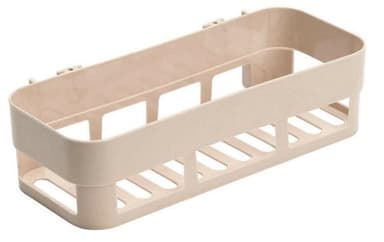 Enkelt sammensatt bad/dusjhylle, beige