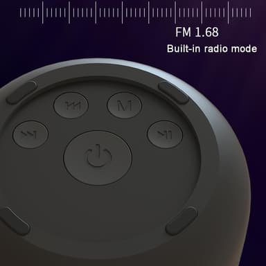 Bærbar Bluetooth-høyttaler vanntett