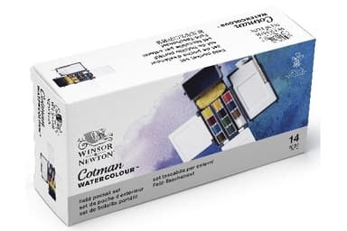 Cotman Water Colour Field-boks 12x1/2 panner
