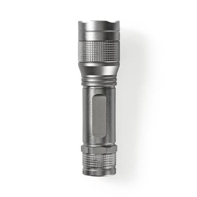 Nedis LED lommelykt | Batteri drevet | 4.5 V DC | 5 W | 3x AAA/LR03 | Nominell lysfluks: 330 lm | Lysrekkevidde: 200 m | Strålevinkel: 48 °