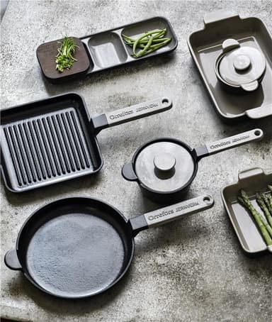 Orrefors Jernverkmini Casserole 2-pakning, hvit