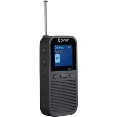 Denver Handhållen DAB+/FM-radio med i