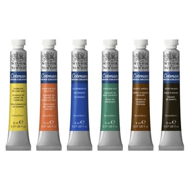 Cotman Water Color Tubset 6x8 ml