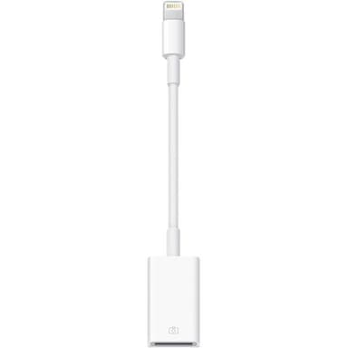 Apple Lightning til USB kameraadapter, hvit