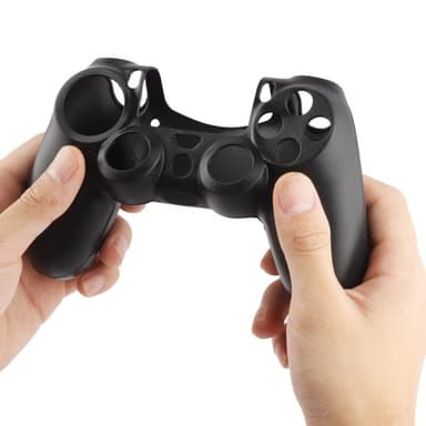 Silikondeksel for PS4 håndholdt kontroller - svart