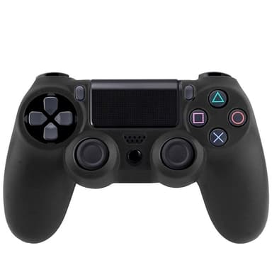 Silikondeksel for PS4 håndholdt kontroller - svart