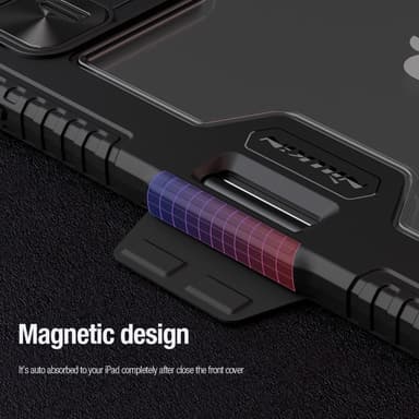 NILLKIN iPad Pro 11 (2024) Støtsikkert Deksel - Svart