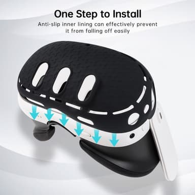 For Meta Quest 3 VR Beskyttelsesdeksel Silikon Anti-Støvdråpebeskyttelse