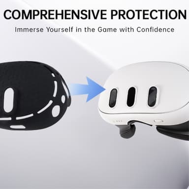 For Meta Quest 3 VR Beskyttelsesdeksel Silikon Anti-Støvdråpebeskyttelse