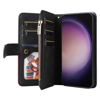 KS Lommebok-deksel til Samsung Galaxy S24 Ultra - Svart